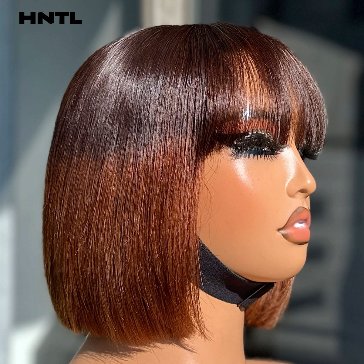 باروكة شعر طبيعي بوب مستقيمة ب - مراجعة Pre Parted 13X4 Lace Front Bob Wig وسعره
