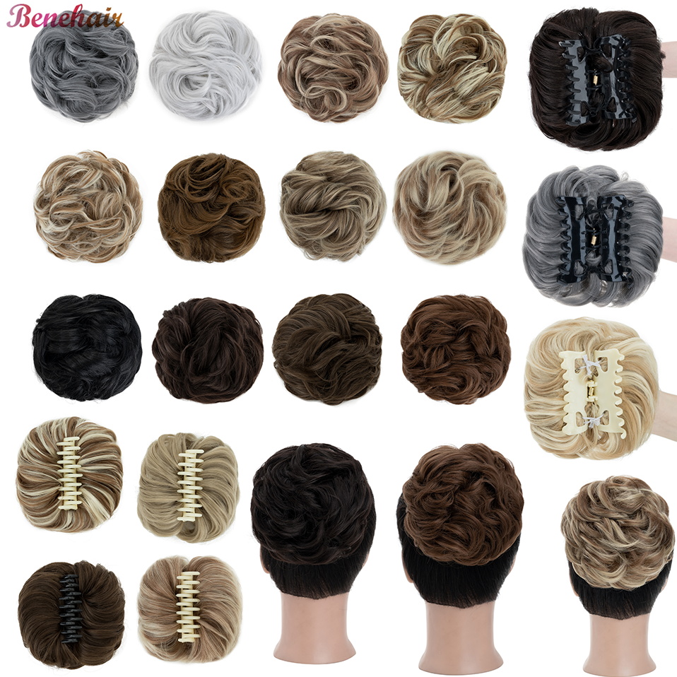بينهير فوضوي كعكة الشعر الاصطن - مراجعة Claw Clip Messy Bun Hair Piece وسعره