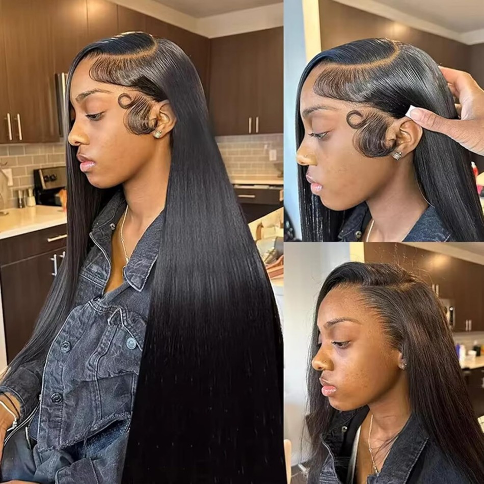 شعر مستعار بشري مستقيم بطول 40 - مراجعة Lace Front Wigs وسعره
