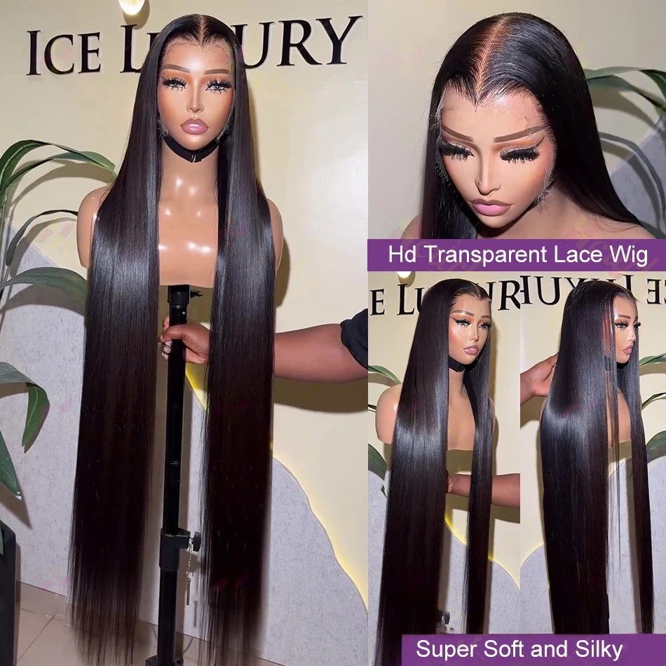 شعر مستعار بشري مستقيم بطول 40 - مراجعة Lace Front Wigs وسعره