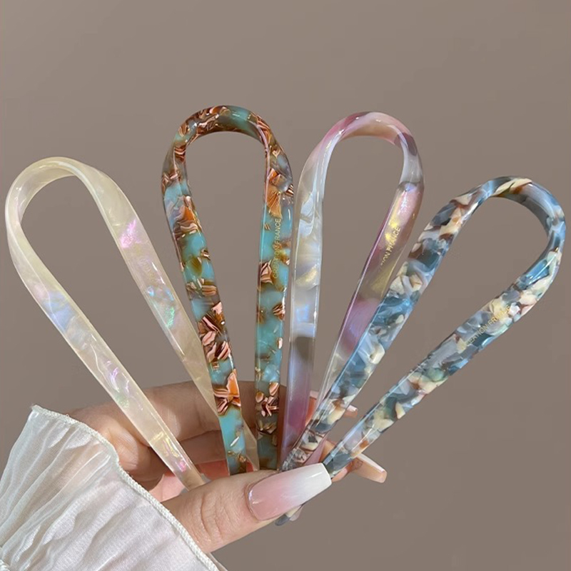 دبابيس شعر على شكل حرف U من ال - مراجعة Hair Bundles وسعره