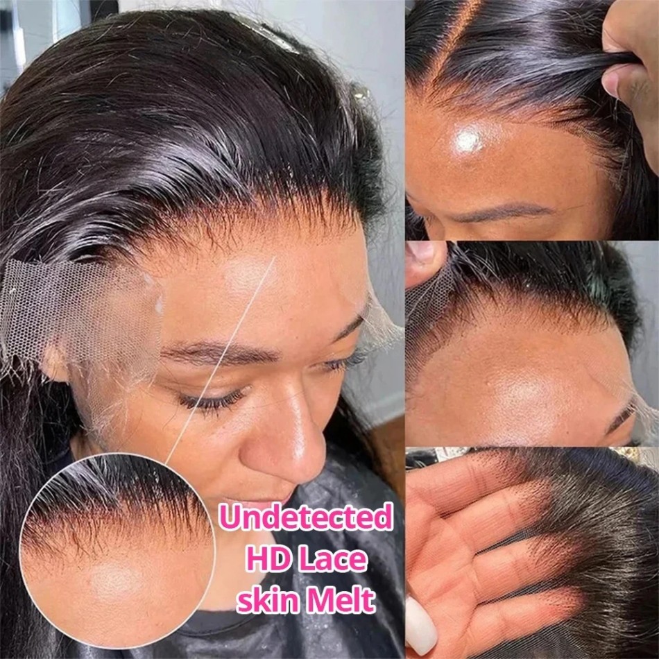 باروكة شعر بشري مستقيم بدون غر - مراجعة Human Hair Wigs وسعره